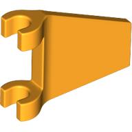 Flag 2 x 2 Trapezoid with Flared Area between Clips (80324)