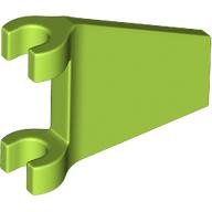 Flag 2 x 2 Trapezoid with Flared Area between Clips (80324)