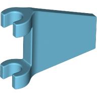 Flag 2 x 2 Trapezoid with Flared Area between Clips (80324)