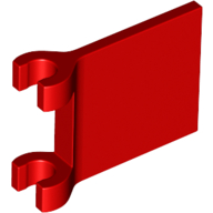 Flag 2 x 2 Square, Flared Clip Edge [Thick Clips] (80326)