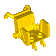 Equipment Medical Wheelchair with Pins for Wheels [Minifig] (80440)