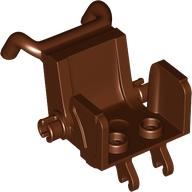 Equipment Medical Wheelchair with Pins for Wheels [Minifig] (80440)