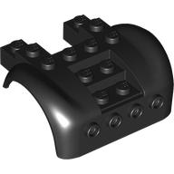Vehicle Body, Wheel Arch / Mudguard 6 x 6 x 2 Curved Fenders [Plain] (80481)