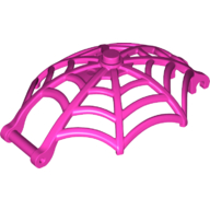 Insect Accessory, Spider Web, Dome Shaped with Bar, Clips (80487)
