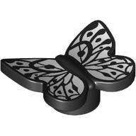 Insect, Butterfly with Silver Wings print (80674pr0005)