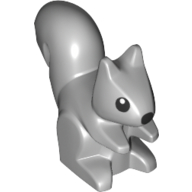 Animal, Squirrel, Standing, Black Eyes and Nose Print (80679pr0003)