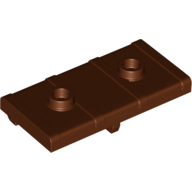 Treasure Chest Lid, Flat with 2 Studs (80835)