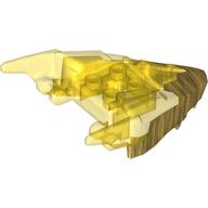 Creature Body Part, Dragon Head with Trans-Yellow Horns Pattern (82276pat0002)