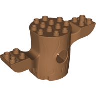 Duplo Plant Tree Trunk 4 x 10 x 4 with Two Branches (84191)