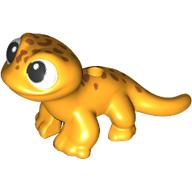 Animal, Salamander with Black Eyes, Dark Orange Spots print (Popcorn) (84307pr0002)