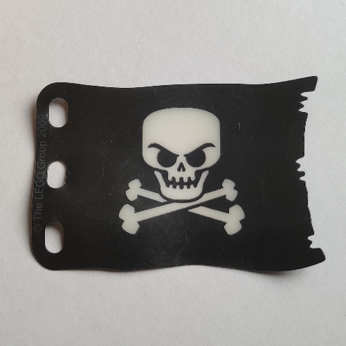 Flag 7 x 4 with Pirate Skull and Crossbones Print (84622)