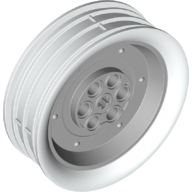 Wheel 62.3 x 20.3 Motorcycle, White Outer Rim Pattern (84772pat0001)