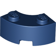 Brick Round Corner 2 x 2 Macaroni with Stud Notch and Reinforced Underside [New Style] (85080)