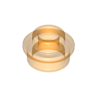 Plate Round 1 x 1 with Open Stud (85861)