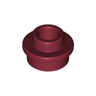 Plate Round 1 x 1 with Open Stud (85861)