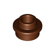 Plate Round 1 x 1 with Open Stud (85861)