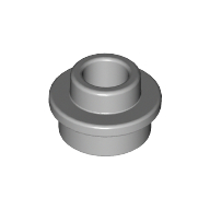Plate Round 1 x 1 with Open Stud (85861)