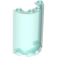 Cylinder Half 2 x 4 x 5 with 1 x 2 cutout (85941)