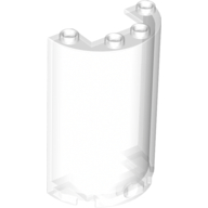 Cylinder Half 2 x 4 x 5 with 1 x 2 cutout (85941)