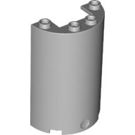 Cylinder Half 2 x 4 x 5 with 1 x 2 cutout (85941)