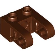 Technic Brick 1 x 2 with Hole and Dual Beam Extensions (85943)