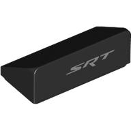 Slope 30° 1 x 2 x 2/3 with Silver 'SRT' print (85984pr0052)
