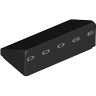 Slope 30° 1 x 2 x 2/3 with Silver 'DODGE' print (85984pr0053)