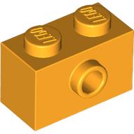 Brick Special 1 x 2 with 1 Center Stud on 1 Side, Bottom Stud Holder (86876)