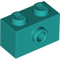 Brick Special 1 x 2 with 1 Center Stud on 1 Side, Bottom Stud Holder (86876)