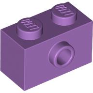 Brick Special 1 x 2 with 1 Center Stud on 1 Side, Bottom Stud Holder (86876)