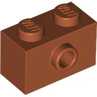 Brick Special 1 x 2 with 1 Center Stud on 1 Side, Bottom Stud Holder (86876)