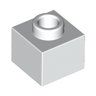Plate 1 x 1 x 2/3 with Open Stud (86996)