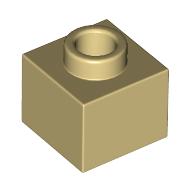 Plate 1 x 1 x 2/3 with Open Stud (86996)