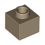Plate 1 x 1 x 2/3 with Open Stud (86996)