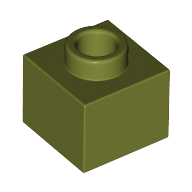 Plate 1 x 1 x 2/3 with Open Stud (86996)