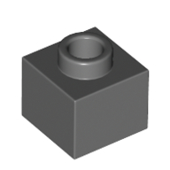Plate 1 x 1 x 2/3 with Open Stud (86996)