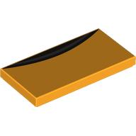Tile 2 x 4 with Black Air Vent print (87079pr9852)
