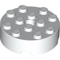 Brick Round 4 x 4 Centre Hole (87081)