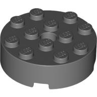 Brick Round 4 x 4 Centre Hole (87081)