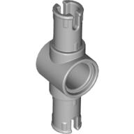Technic Pin Connector Hub with 2 Pins with Friction Ridges Lengthwise [Big Squared Pin Holes] (87082)