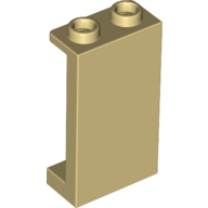 Panel 1 x 2 x 3 [Side Supports / Hollow Studs] (87544)