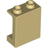 Panel 1 x 2 x 2 [Side Supports / Hollow Studs] (87552)