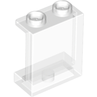 Panel 1 x 2 x 2 [Side Supports / Hollow Studs] (87552)