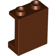 Panel 1 x 2 x 2 [Side Supports / Hollow Studs] (87552)