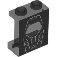 Panel 1 x 2 x 2 with Silver Engine Cover print (87552pr0017)