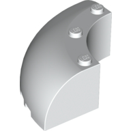 Brick Round Corner 6 x 6 x 2 (87559)