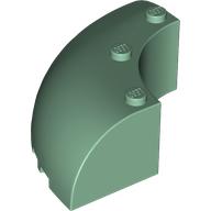 Brick Round Corner 6 x 6 x 2 (87559)