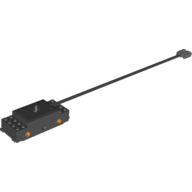 Motor, Train Base, RC Train with PF Cable, Orange Wheel Holders (87574)