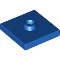 Plate Special 2 x 2 with Groove and Center Stud (Jumper) (87580)