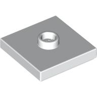 Plate Special 2 x 2 with Groove and Center Stud (Jumper) (87580)